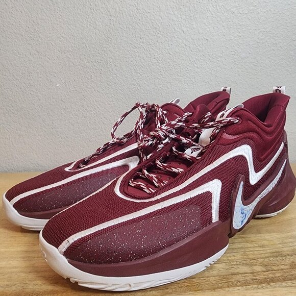 Nike Cosmic Unity 2 Shoes Mens Size 14 Burgundy Basketball Zoom DX6649-601 main image 7